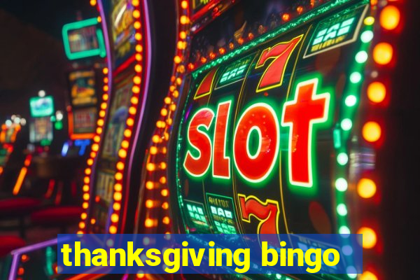 thanksgiving bingo